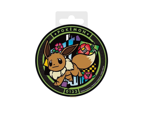 (Keramik-Getränkeuntersetzer) POKEMON -Evee
