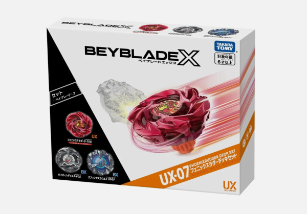 Beyblade X – UX-07 Phoenix Ruder Deck Set
