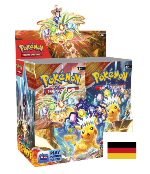 Pokemon Karmesin & Purpur Stürmische Funken Display Deutsch (Vorverauf)