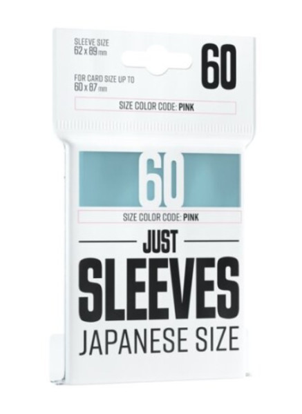 Just Sleeves - Japanese Size Clear (60 Sleeves)