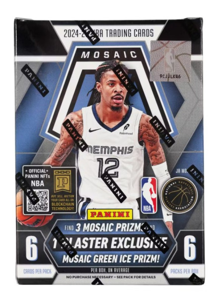 [ENG] 2024/25 Panini Mosaic Basketball Hobby 6-Pack Blaster
