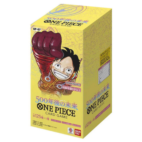 [JAP] One Piece Card Game OP-07 Booster Display Japanisch 500 Years in the Future