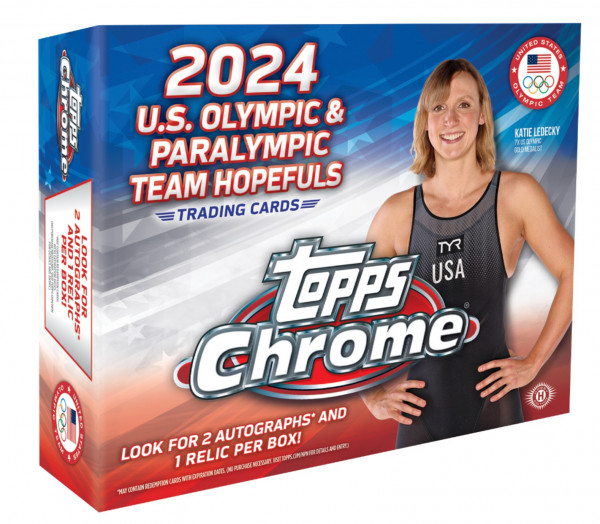 [ENG] Topps Chrome 2024 U.S. Olypmpic & Paralympic Team Hopefuls