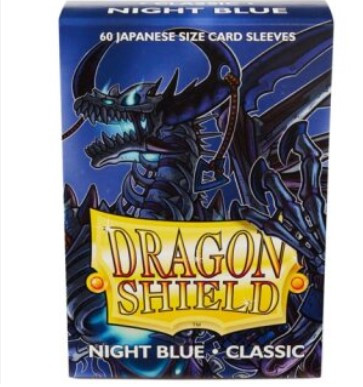 Dragon Shield 60 Classic Night Blue Japanese Size Card Sleeves