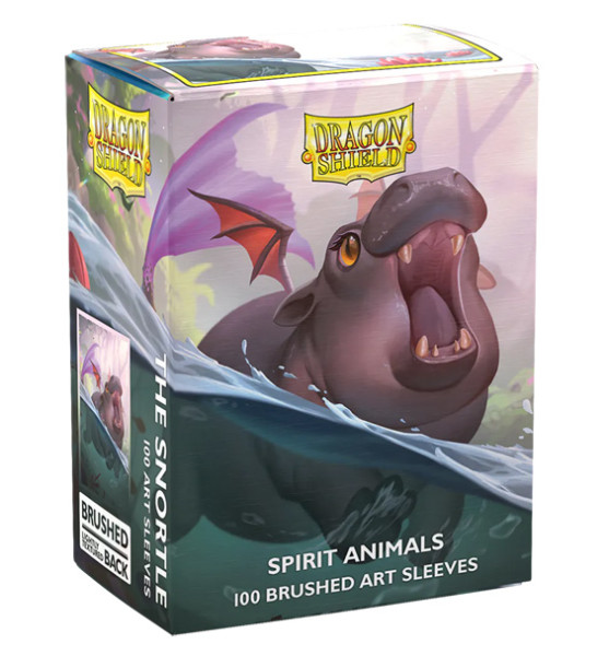 [Zubehör] Dragon Shield Spirit Animals Brushed Art Sleeves The Snortle