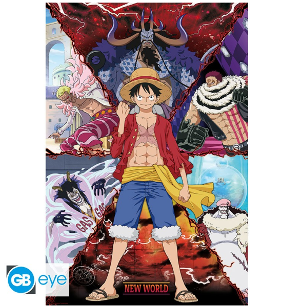 [POSTER] One Piece - Luffy vs. New World - Maxiposter (91,5x61)
