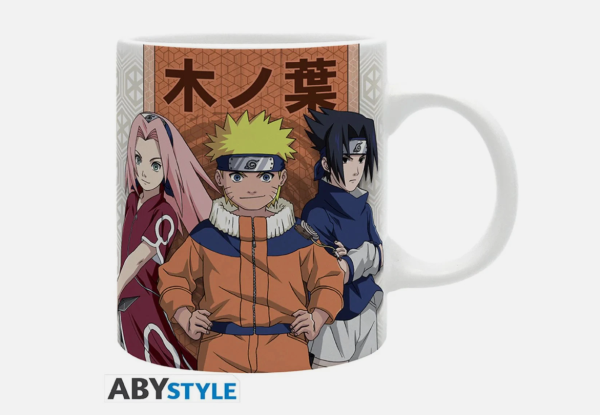 NARUTO - Mug - 320 ml - Konoha vs Suna - subli matte