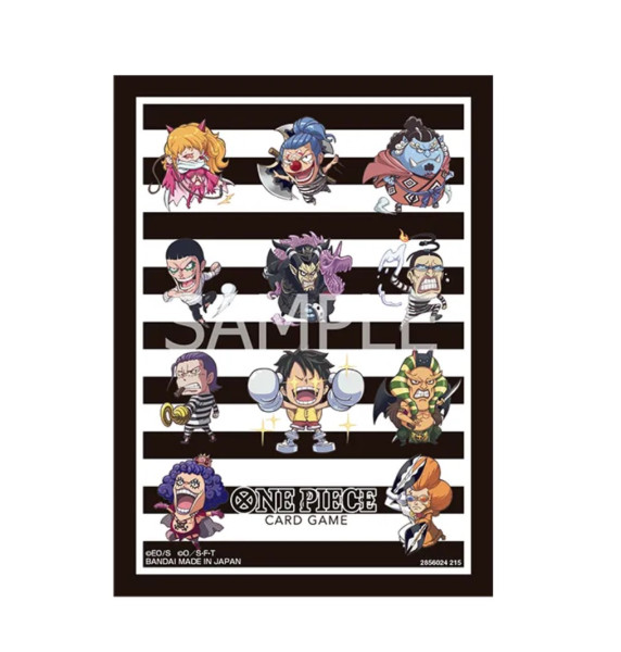 [Zubehör] One Piece Card Game - Official Sleeve 4 verschieden Artworks