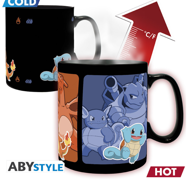 Pokemon - Entwicklung - Mug Heat Change - 460 ml