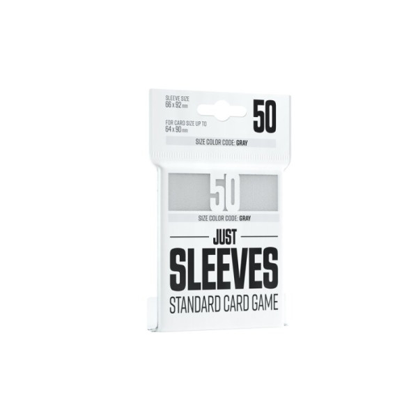 Kopie von [Zubehör] Gamegenic Just Sleeves Standart Size White (60 Sleeves) #1 #1