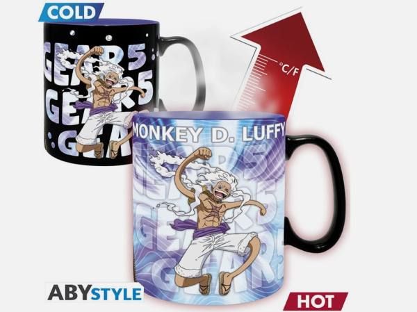 ONE PIECE - Mug Heat Change - Gear 5th - 460 ml