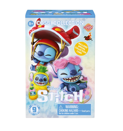 [BLINDBOX] Disney Stitch - Stitch on Holiday Cosbi assorted surprise figure