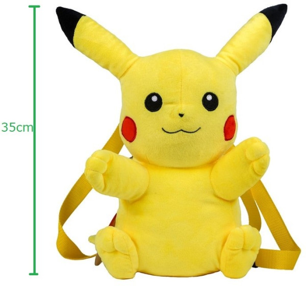 Pokemon Plüsch Rucksack 35cm - Pikachu