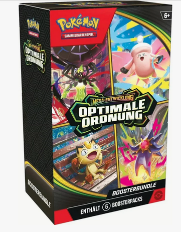 [DEU] Pokemon Mega Entwicklung Optimale Ordnung Booster Bundle