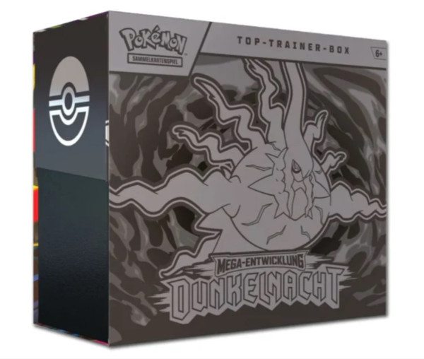 [DEU] Pokemon Mega-Entwicklung Dunkelnacht Top Trainer Box (Diff)