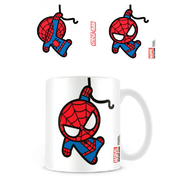 Marvel Spiderman Kawaii Tasse