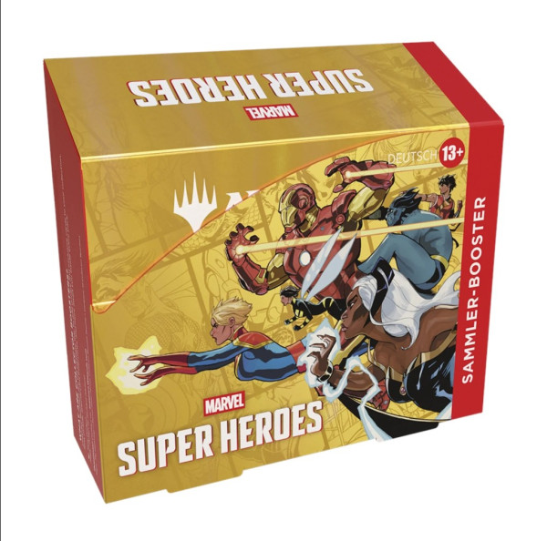[DEU] Magic the Gathering Marvel Super Heroes Sammler Display