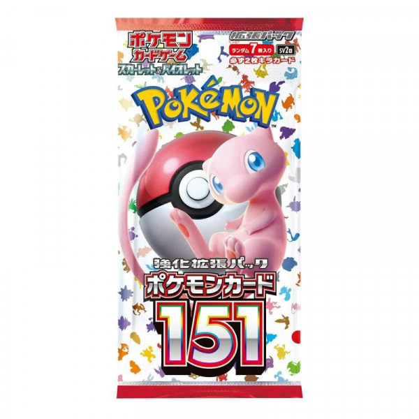 Pokemon 151 Booster - Japanisch
