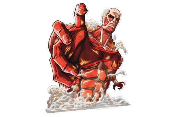Attack on Titan -Colossal Titan- XXL Acrylaufsteller
