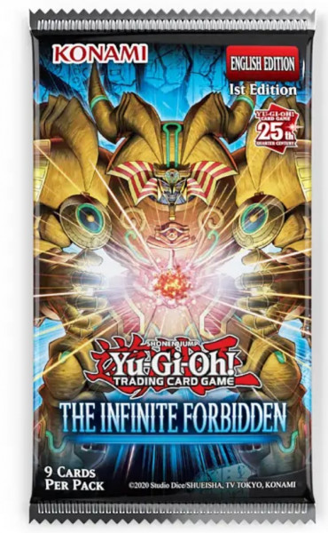 Yu-Gi-Oh! Infinite forbidden 1st Edition Booster ENG