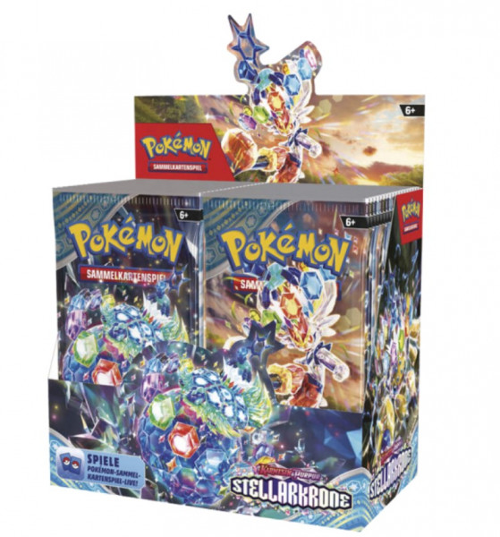 [DEU] Pokemon Stellarkrone 36 Booster Display