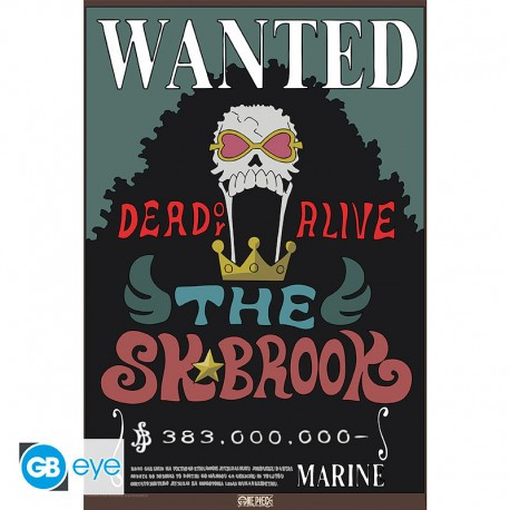 [POSTER] One Piece - Poster Chibi 52x38 - Wanted Brook Wano