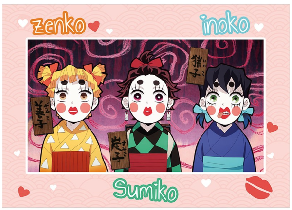 Demon Slayer - Postkarte - verschiedene Designs