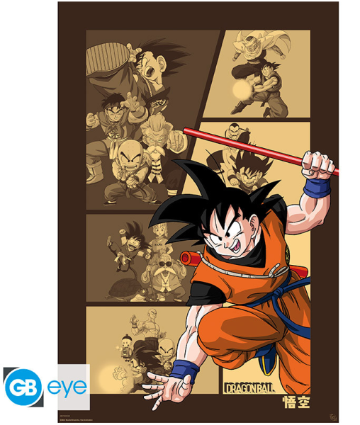 [POSTER] Dragon Ball - Saiyajin Arc - Maxiposter (91,5x61)