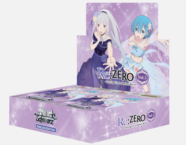 [ENG] Weiß Schwarz Anime Re_Zero Vol. 3 Starting Life In Another World