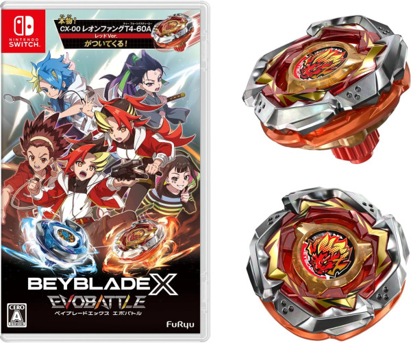 Beyblade X: Evobattle- inkl. Nintendo Switch Spiel JP & Beyblade
