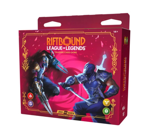 [ENG] Riftbound League of Legends Vendetta Showdown Deck Zed vs Shen