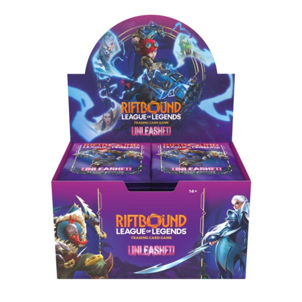 [ENG] Riftbound League of Legends Unleashed Booster Display (Max Bestellmenge 2 Displays pro Person)
