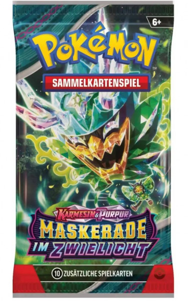 Pokemon Karmesin & Purpur Maskerade im Zwielicht Booster