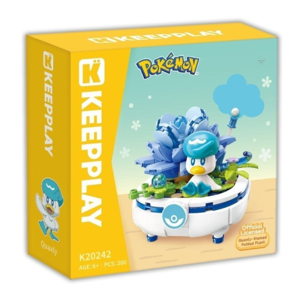 [Figuren] Keeppley Pokémon Klemmbausteine – Kreativer Bauspaß für Trainer Kwaks
