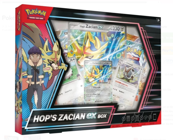 [ENG] Pokemon - Scarlet & Violet - Zacian ex Collection
