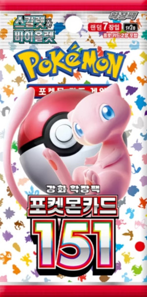 [KOR] Pokemon - Scarlet & Violet - 151 - Booster