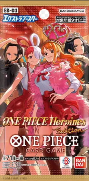 [JAP] One Piece - Heroines - EB03 - Booster Pack
