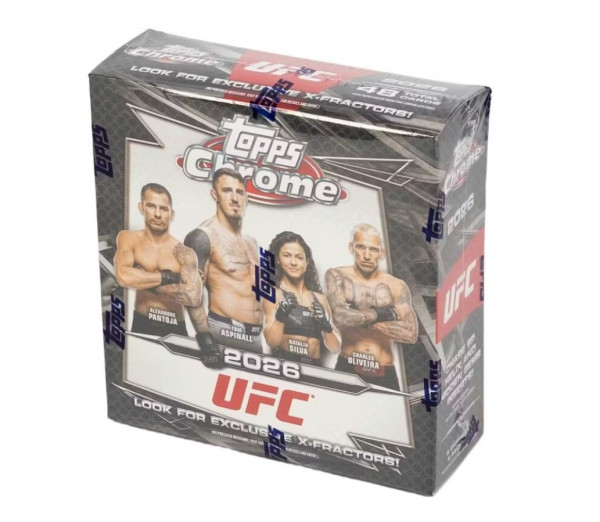 [ENG] Topps 2026 UFC Chrome Mega Box