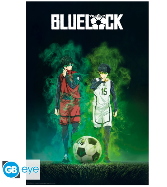 [POSTER] Blue Lock - Isagi vs Rin - Maxiposter (91,5x61)