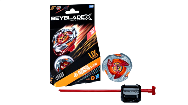 Beyblade X Hammer Incendio 3-70H UX Starter Pack Set