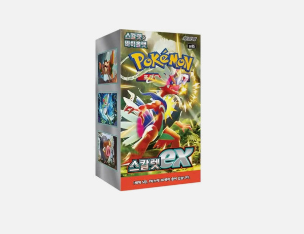 [KOR] Pokemon Scarlet Booster Box