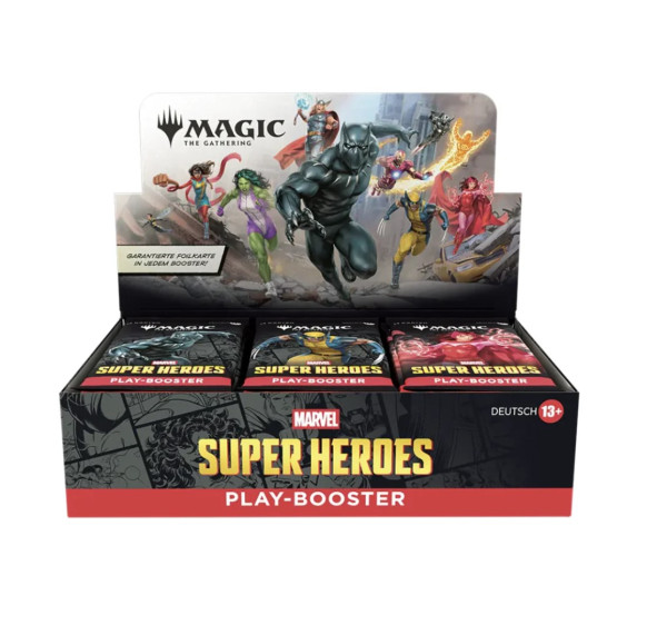[DEU] Magic the Gathering Marvel Super Heroes Play Booster Display