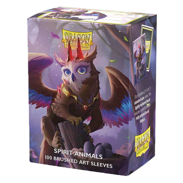 [Zubehör] Dragon Shield Spirit Animals Brushed Art Sleeves The Dragowlis
