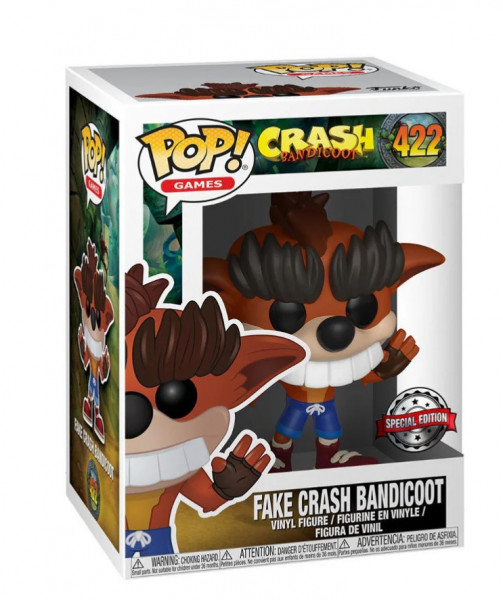 Funko Pop! Fake Crash Bandicoot 422