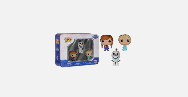 Funko POP! – Frozen – Elsa, Anna & Olaf Pocket Tin 3-Pack