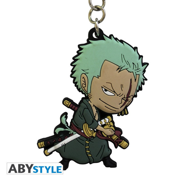 [SCHLÜSSELANHÄNGER] ONE PIECE - Keychain PVC - Zoro SD