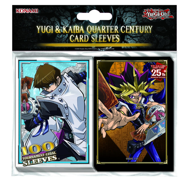 Yu-Gi-Oh Yugi & Kaiba Quarter Century Card Sleeves (50/50)