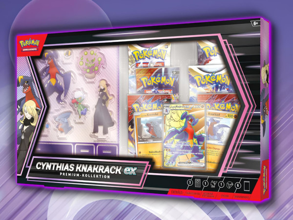[DEU] Pokemon Cynthia's Knackrack Premium Kollektion