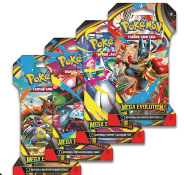 Kopie von [ENG] Pokemon - Mega Evolutions Sleeved Booster #1