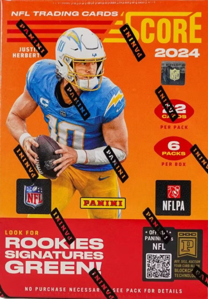 [ENG] 2024 Panini Score Football 6-Pack Hobby Blaster